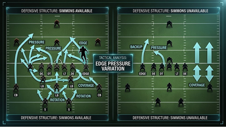 Colin Simmons’ Status Changes The Defensive Picture