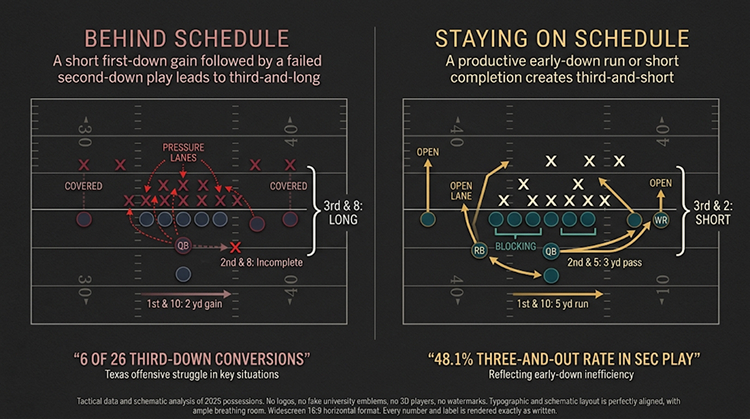 The Running Game Must Give Arch Manning More Manageable Situations